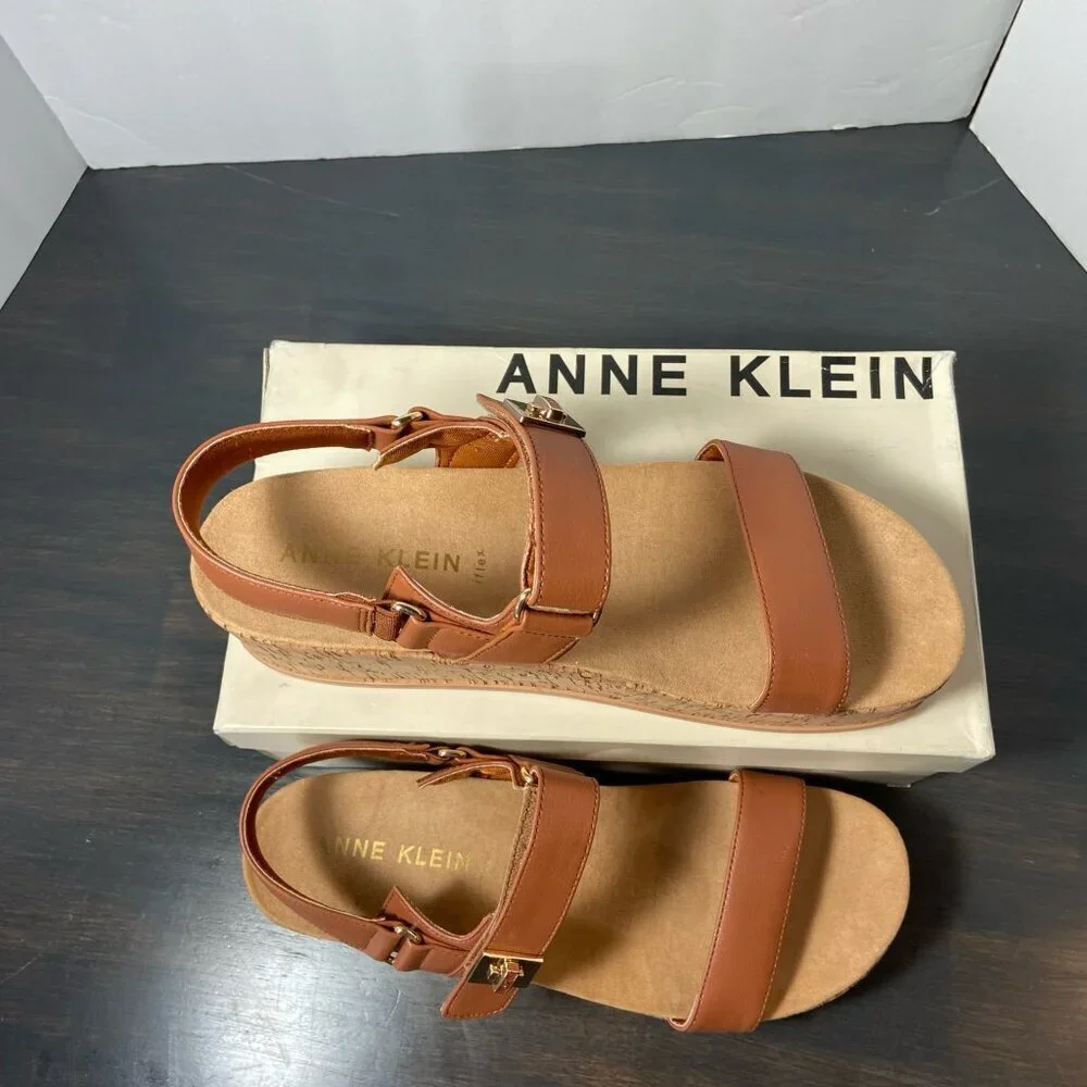 Anne Klein cork platform sandals - Woman's size 10.5-11 (NIB)
